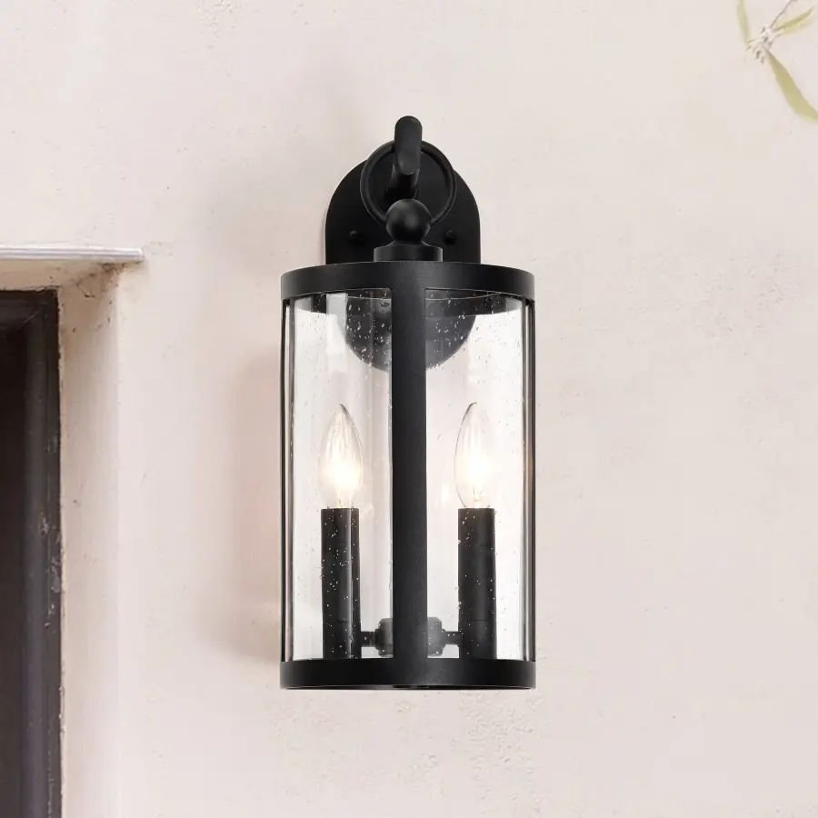 Broadstone 2-Light Large Outdoor Wall Lantern - Image 3