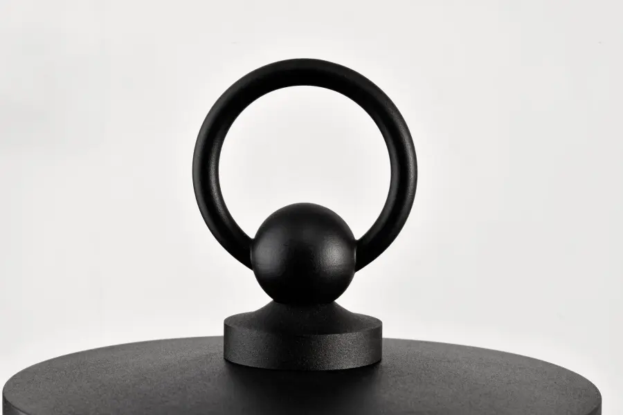 Broadstone 2-Light Outdoor Post Top in Matte Black - Image 11