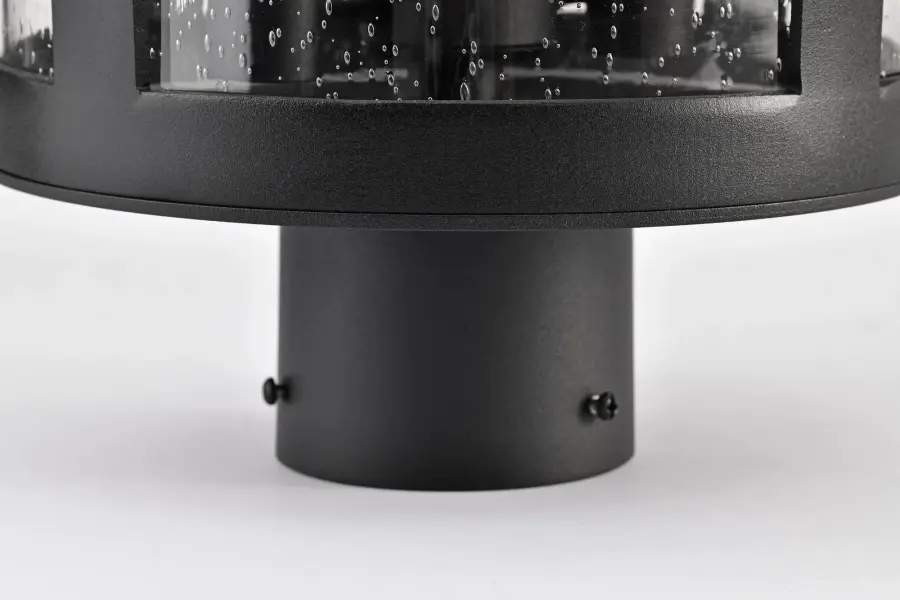 Broadstone 2-Light Outdoor Post Top in Matte Black - Image 13