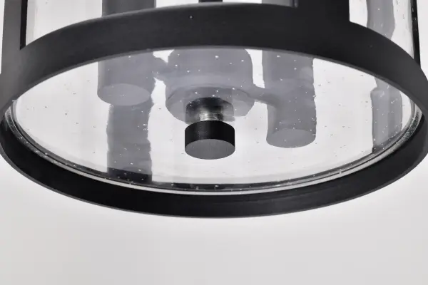 Broadstone 2-Light Outdoor Hanging Lantern in Matte Black - Image 14