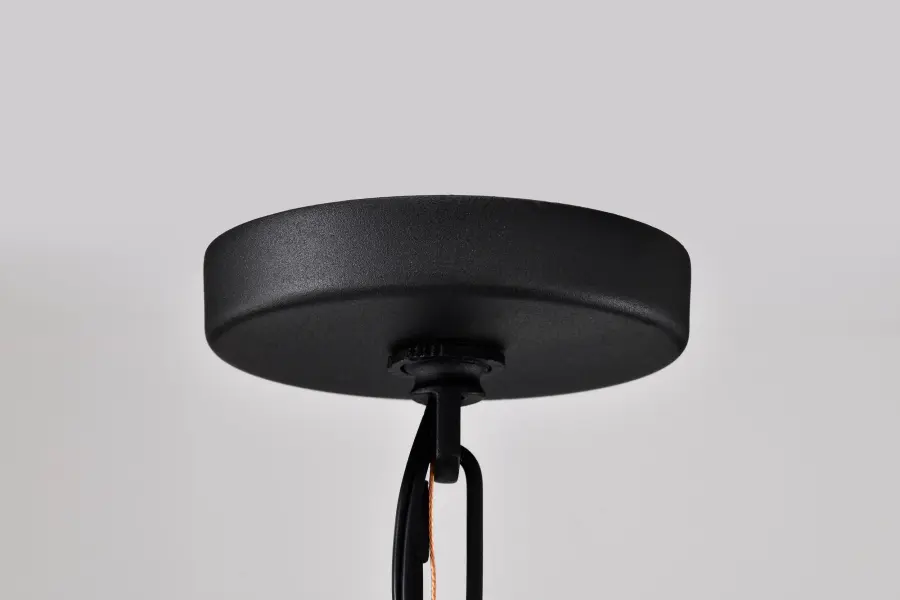 Broadstone 2-Light Outdoor Hanging Lantern in Matte Black - Image 9