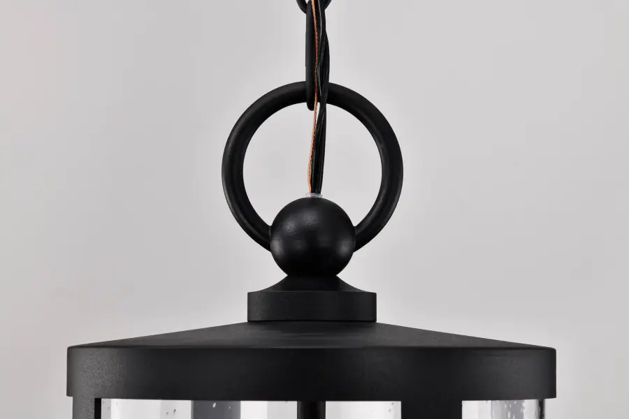 Broadstone 2-Light Outdoor Hanging Lantern in Matte Black - Image 10