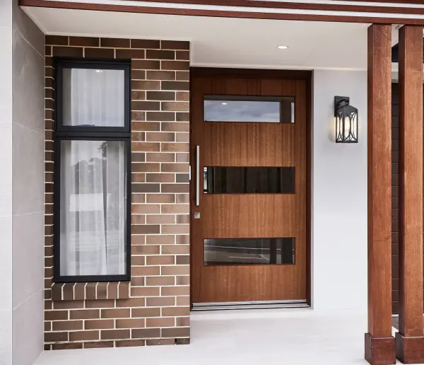 Classic Outdoor Lantern with Modern Matte Black Finish - Image 2