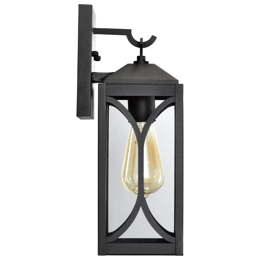 Classic Outdoor Lantern with Modern Matte Black Finish - Image 11