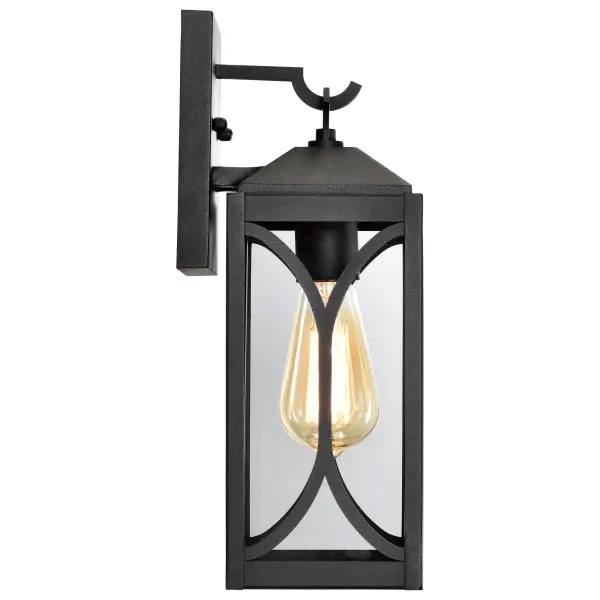 Classic Outdoor Lantern with Modern Matte Black Finish - Image 12
