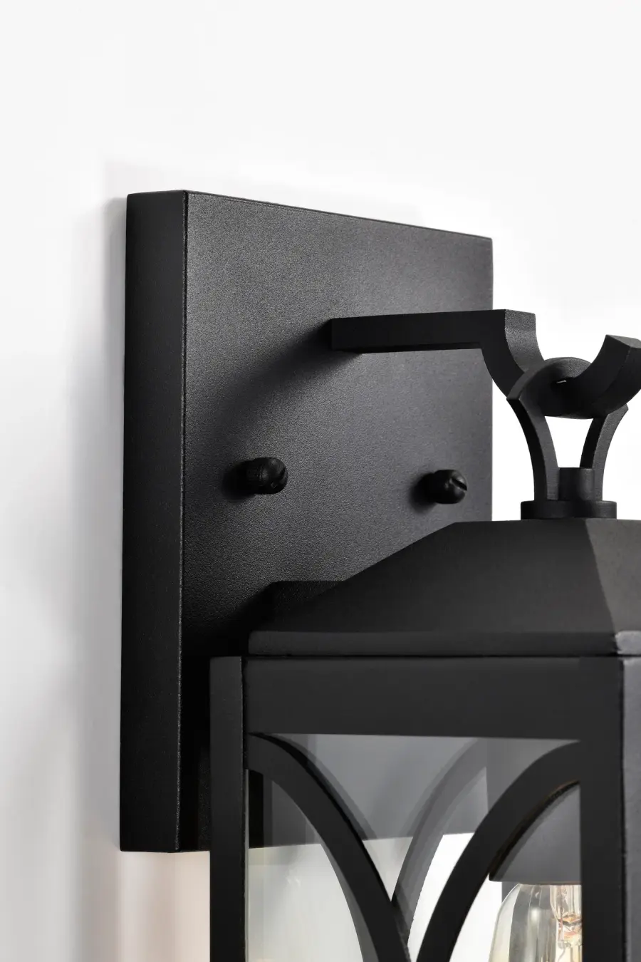 Classic Outdoor Lantern with Modern Matte Black Finish - Image 13