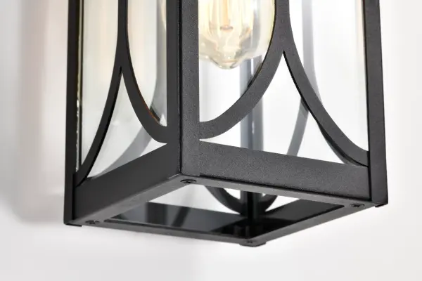 Classic Outdoor Lantern with Modern Matte Black Finish - Image 20