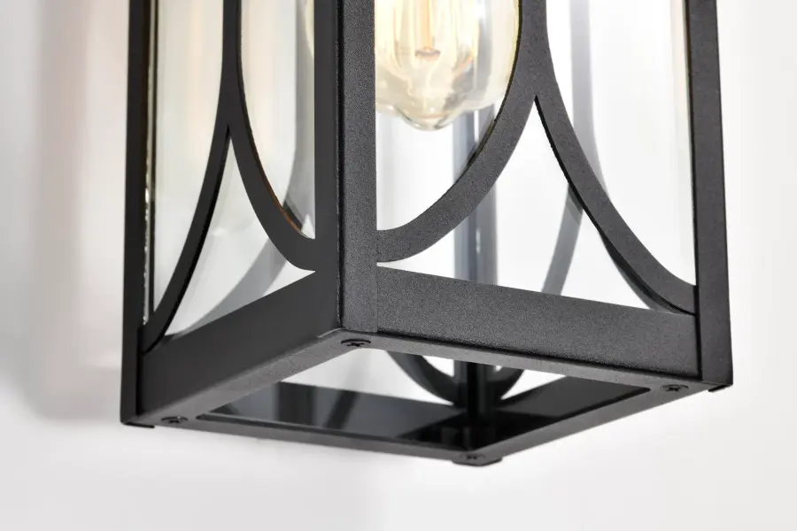 Classic Outdoor Lantern with Modern Matte Black Finish - Image 20