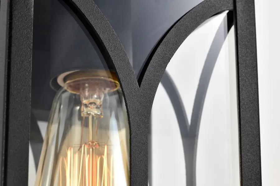 Classic Outdoor Lantern with Modern Matte Black Finish - Image 21