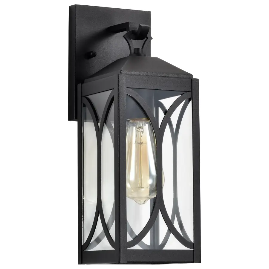 Classic Outdoor Lantern with Modern Matte Black Finish - Image 7