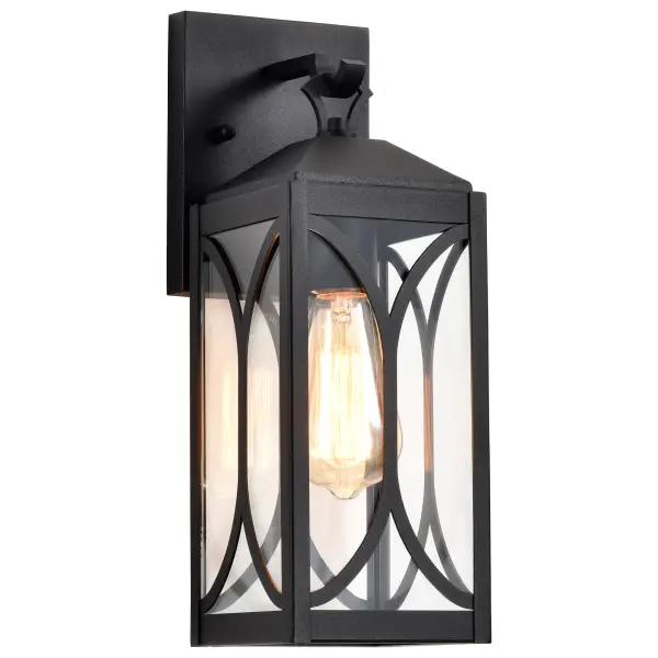 Classic Outdoor Lantern with Modern Matte Black Finish - Image 8