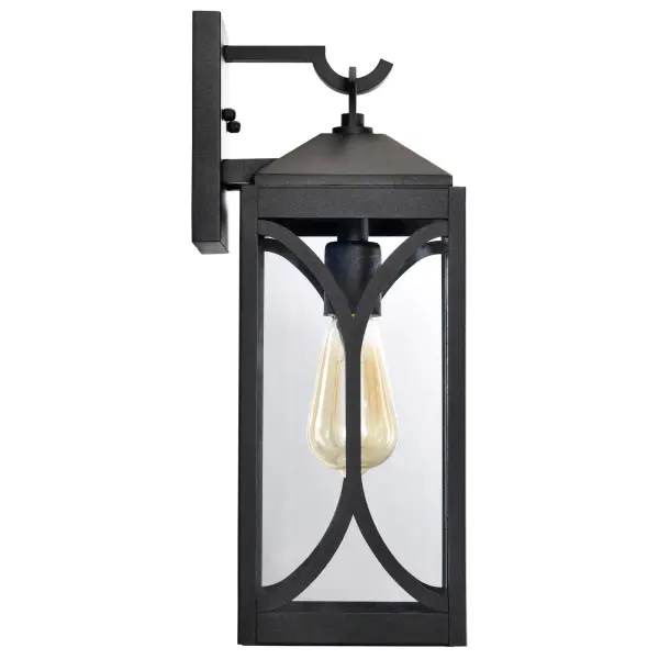 Classic Outdoor Lantern with Modern Matte Black Finish - Image 12