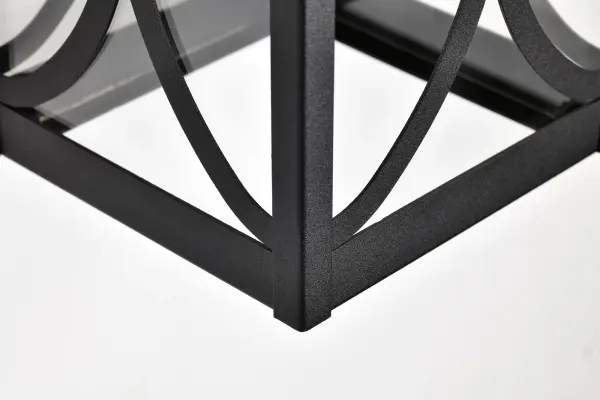 Classic Outdoor Lantern with Modern Matte Black Finish - Image 16