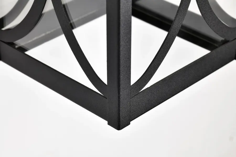 Classic Outdoor Lantern with Modern Matte Black Finish - Image 16