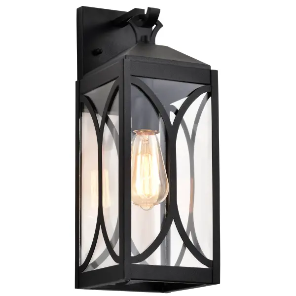 Classic Outdoor Lantern with Modern Matte Black Finish - Image 5