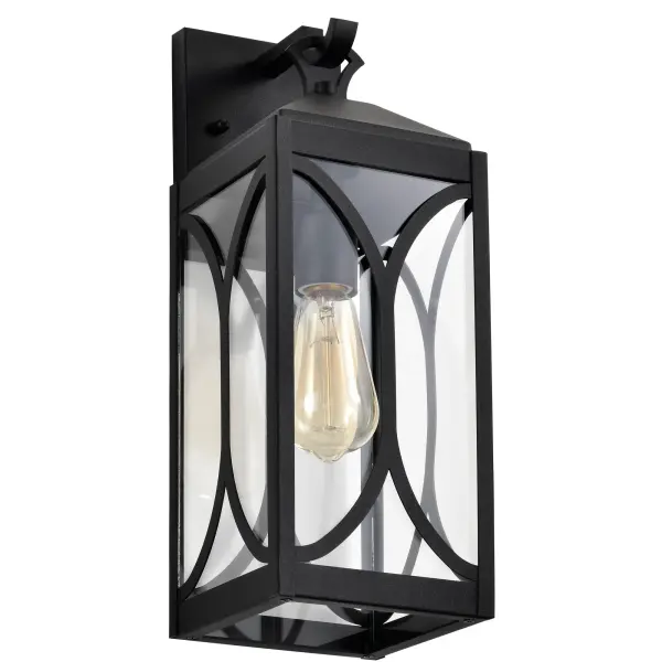 Classic Outdoor Lantern with Modern Matte Black Finish - Image 8