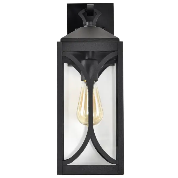 Classic Outdoor Lantern with Modern Matte Black Finish - Image 10