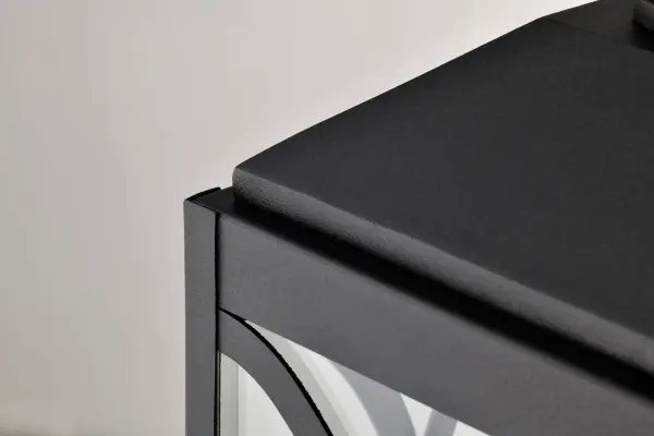 Oaklyn 1-Light Outdoor Post Top Lantern in Matte Black - Image 12