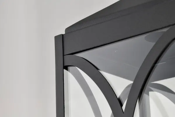 Oaklyn 1-Light Outdoor Post Top Lantern in Matte Black - Image 13