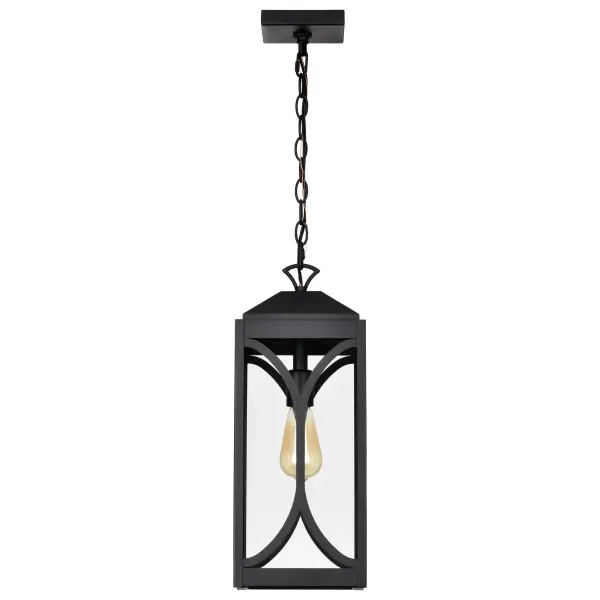 Oaklyn Outdoor Hanging Lantern - Matte Black with Clear Glass - Image 13