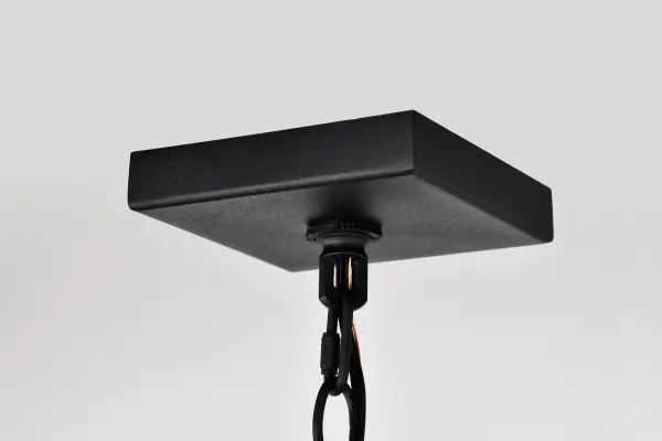 Oaklyn Outdoor Hanging Lantern - Matte Black with Clear Glass - Image 19