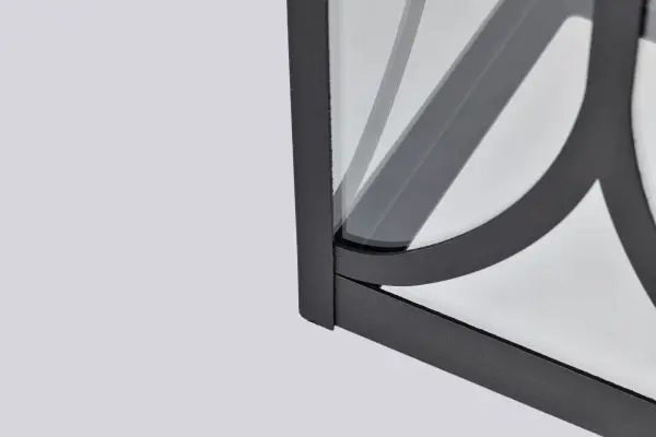 Oaklyn Outdoor Hanging Lantern - Matte Black with Clear Glass - Image 21