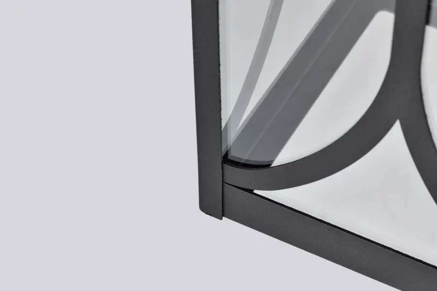 Oaklyn Outdoor Hanging Lantern - Matte Black with Clear Glass - Image 21