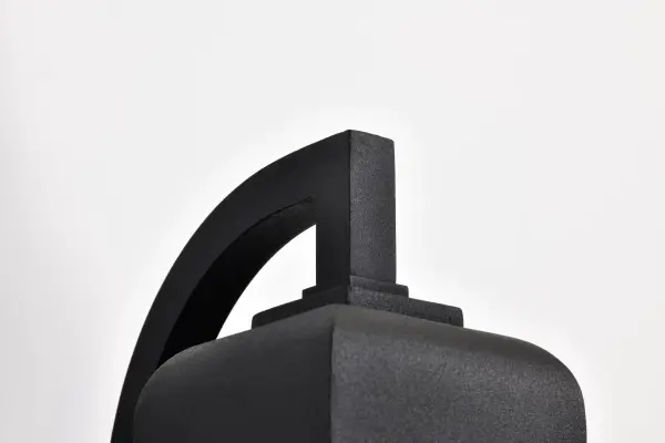 Lawrence Medium Wall Lantern in Matte Black - Image 14