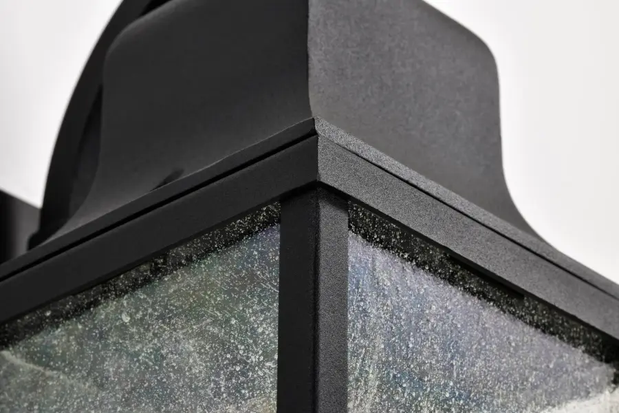 Lawrence Medium Wall Lantern in Matte Black - Image 16