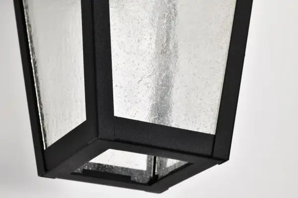Lawrence Medium Wall Lantern in Matte Black - Image 17
