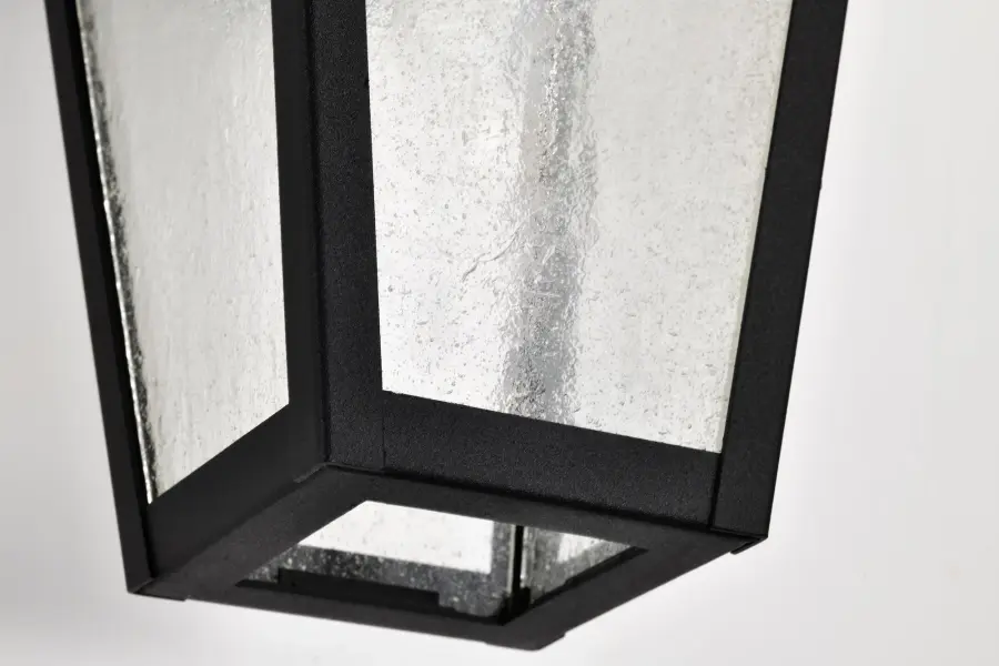 Lawrence Medium Wall Lantern in Matte Black - Image 17