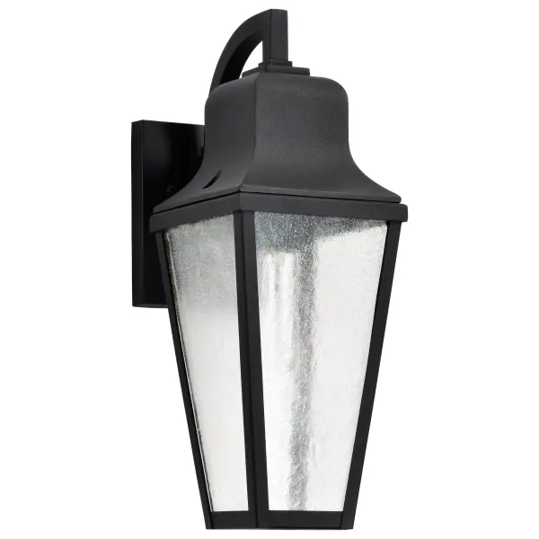 Lawrence Medium Wall Lantern in Matte Black - Image 5