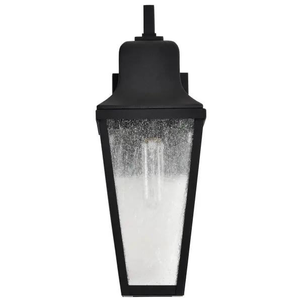 Lawrence Medium Wall Lantern in Matte Black - Image 9