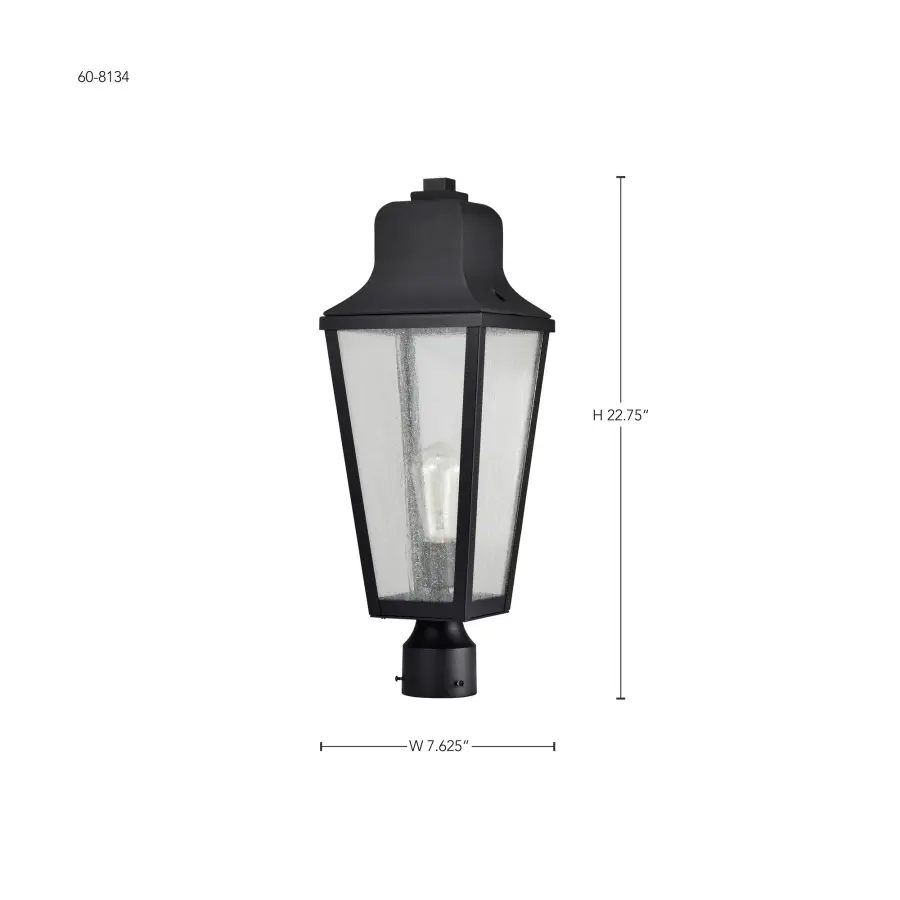 Lawrence 1-Light Outdoor Post Top Lantern - Image 17