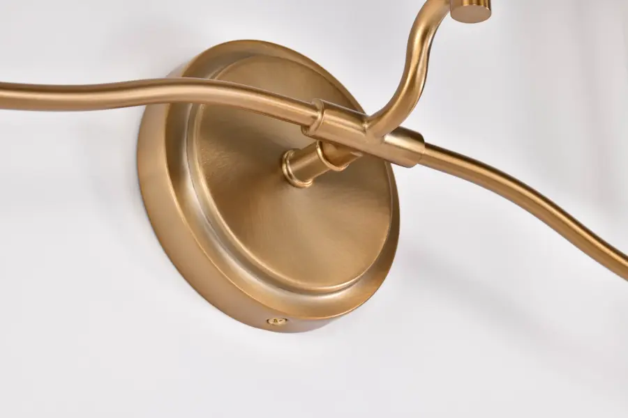 Liam 3-Light Vanity in Burnished Brass with White Opal Glass - Image 14