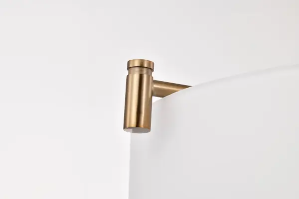 Liam 3-Light Pendant in Burnished Brass with White Opal Glass - Image 8