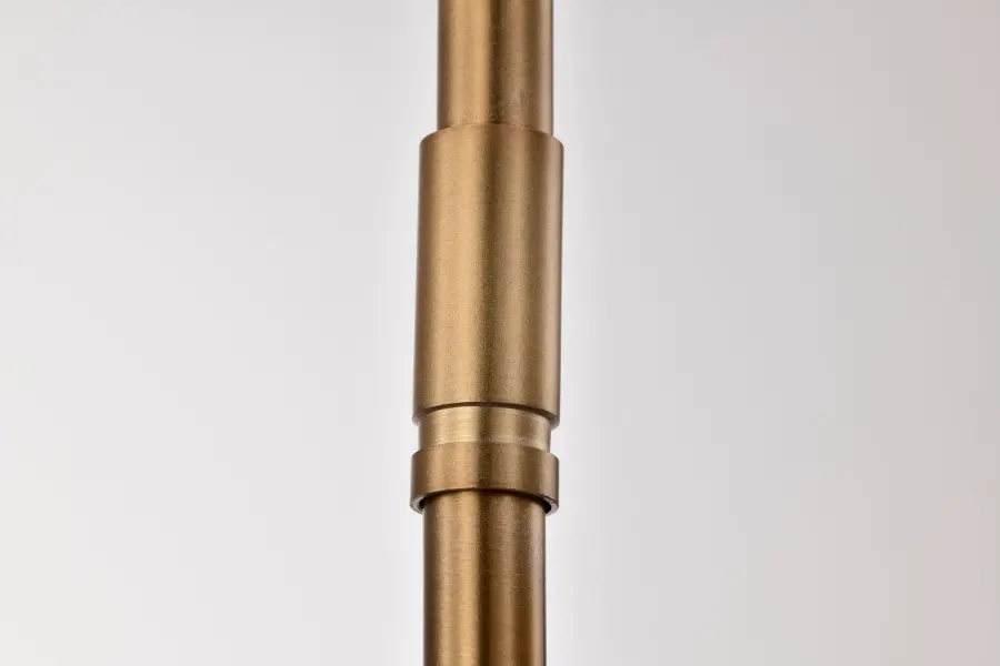Liam 1-Light Mini Pendant in Burnished Brass with White Opal Glass - Image 13