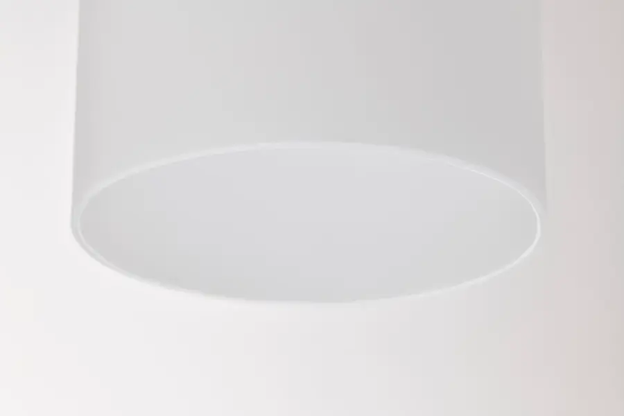 Liam 1-Light Mini Pendant in Burnished Brass with White Opal Glass - Image 9