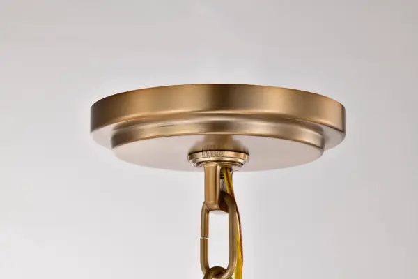 Liam 1-Light Mini Pendant in Burnished Brass with White Opal Glass - Image 10