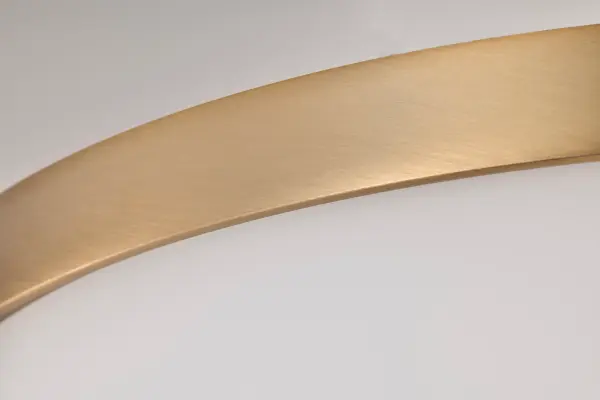 Liam 3-Light Flush Mount in Burnished Brass with White Opal Glass - Image 10