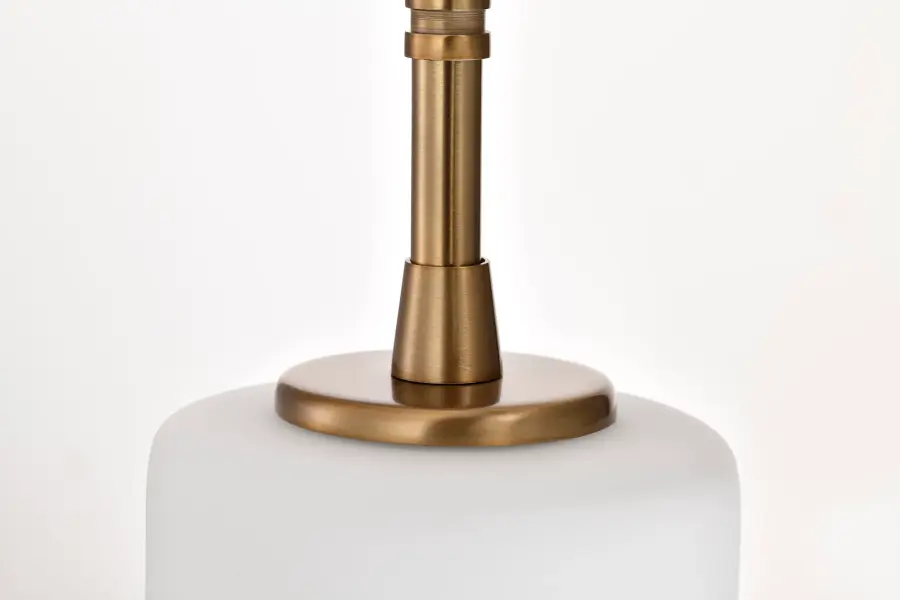 Elegant Transitional Island Pendant with Timeless Brass Finish - Image 12