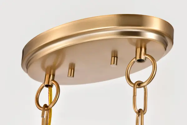 Elegant Transitional Island Pendant with Timeless Brass Finish - Image 15