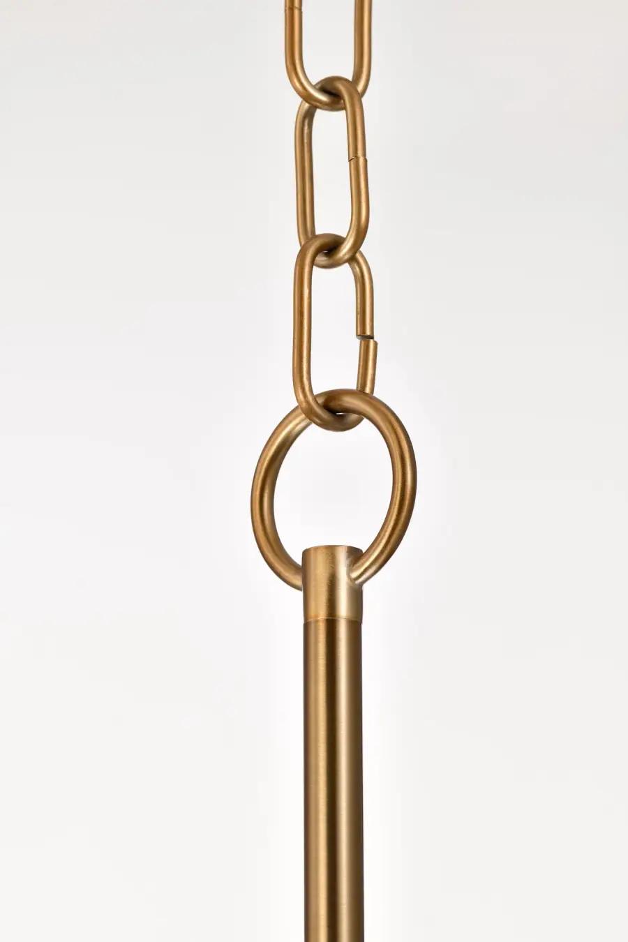 Elegant Transitional Island Pendant with Timeless Brass Finish - Image 9