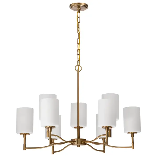 Elegant Transitional Chandelier Blending Classic and Contemporary Design - Image 1