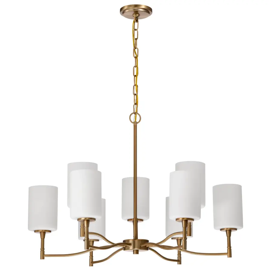 Elegant Transitional Chandelier Blending Classic and Contemporary Design - Image 1