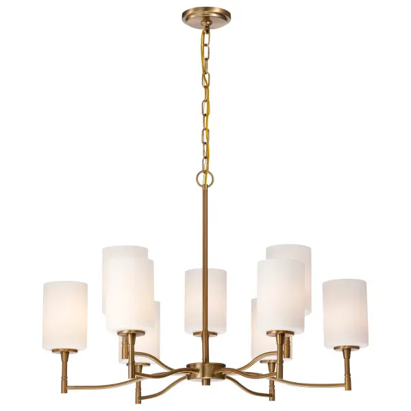 Elegant Transitional Chandelier Blending Classic and Contemporary Design - Image 2