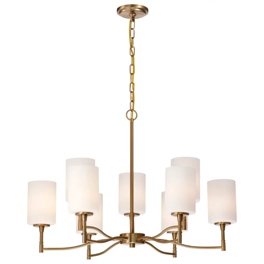 Elegant Transitional Chandelier Blending Classic and Contemporary Design - Image 2