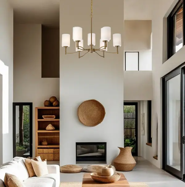 Elegant Transitional Chandelier Blending Classic and Contemporary Design - Image 17