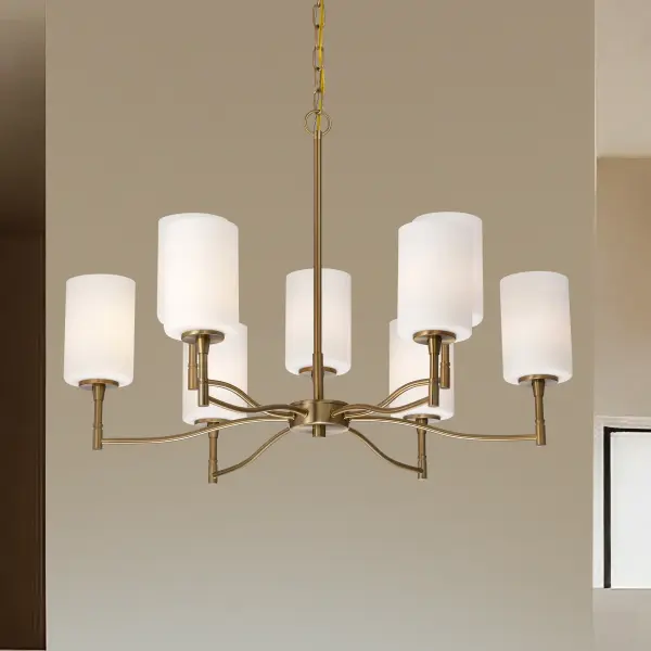 Elegant Transitional Chandelier Blending Classic and Contemporary Design - Image 18