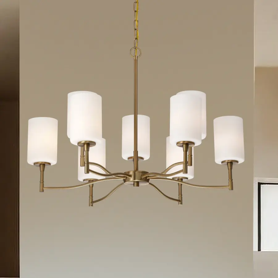 Elegant Transitional Chandelier Blending Classic and Contemporary Design - Image 18